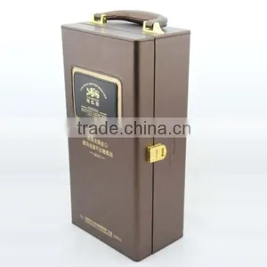 Factory Custom-make Luxury Leather Wine Box thumbnail-1