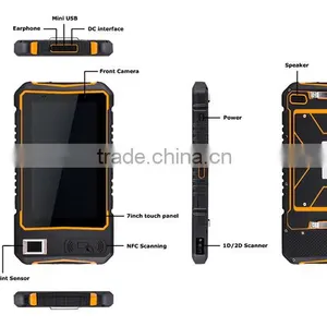 Android Tablet 7 Inch Rugged Tablet 3G 1gb Ram/8GB ROM, 7" 1024*600 Rugged Tablet pc thumbnail-3