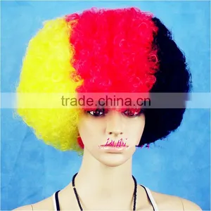 Best Selling Products Football Fans Wig Synthetic Hair Wig thumbnail-2