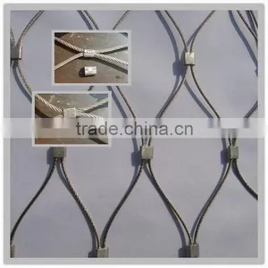 Stainless Steel Ferruled Rope Mesh( Low Price) thumbnail-3