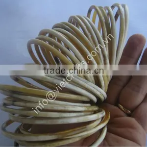 Weekly Horn Bangle Set of 7. Natural White Color thumbnail-1