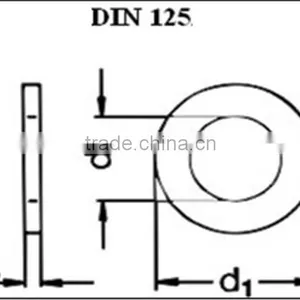 Flat Washers Din 125 Brass thumbnail-1