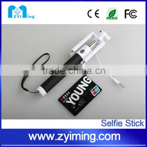 Zyiming Factory Wholesale Folding Selfie Stick YM-Z07-6S Selfie Stick Extendable Baton for Smart Phone thumbnail-1
