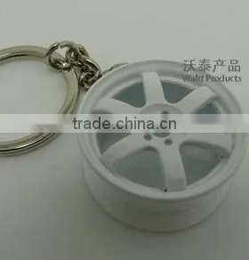 AUTO PARTS KEYCHAINS, WHEEL RIM KEYRING, WHEEL HUB KEYRING thumbnail-2
