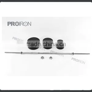 60" Threaded Regular Weight Barbell Bar Set thumbnail-5