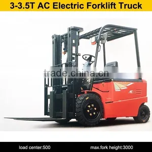 3ton Four Wheel Electric Forklift Truck(more Models for Sale) thumbnail-1