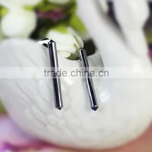 Kingman Black Long Doctor Who Big Fashion Earrings thumbnail-3