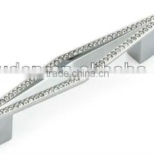 Fancy Design of Crystal Cabinet Handle, Wardrobe Cabinet Handle, Furniture Handle thumbnail-1