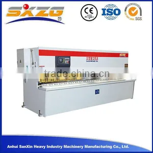 QC12Y-6*3200mm Hydraulic Sheet Metal Cutting Machine CNC Shearing Machine thumbnail-1