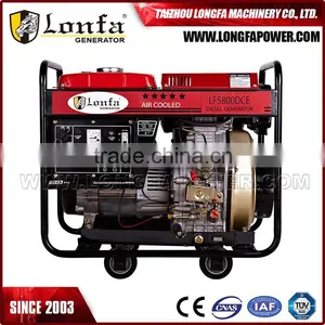 Cheap Portable 5000W Portable Diesel Generator With CE ISO Approved thumbnail-1