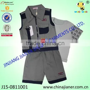 2015 New Summer Baby Cloth 3pcs Set Wholesale thumbnail-2