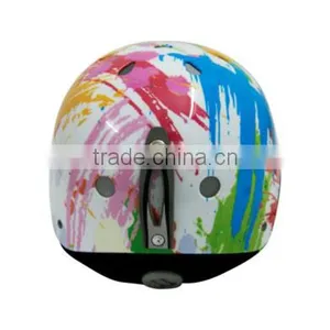 Lovely Mixed Color Safety Helmet Price For Ski Protection thumbnail-3