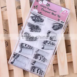 Leopard Artificial Nail Predesig High Quality ABS False Nail thumbnail-2