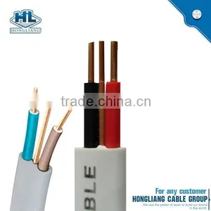 60227 IEC 300/500v 10NYY 1.5,2.5mm Cu PVC Flexble Flat Cable thumbnail-1