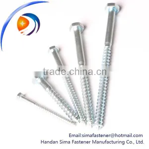 Hex Head Zinc Plated Lag Bolts M39 thumbnail-4