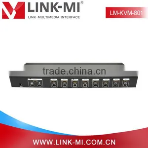 LINK-MI OEM LM-KVM801 8x1 HDMI KVM Switch Support USB Keyboard and Mouse thumbnail-6