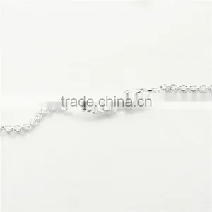 Silver Bracelet Wholesale Factory Price Angel Wing Bracelet BR002-21 thumbnail-4