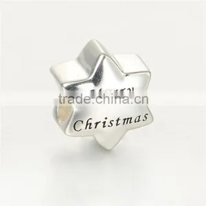 European Beads Gold Christmas Tree Diy Silver Charm For Bracelets thumbnail-2