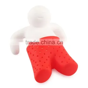 Tea Tool Interesting Life Partner Cute Mr Teapot Tea Infuser/Tea Strainer/Coffee & Tea Sets/silicone thumbnail-5