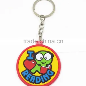Yiwu Manre Wholesales Custom Rubber Keychain Advertising Key Chain Promotional Pvc Kaychain thumbnail-2