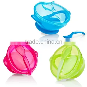 Print Logo Innovative Safe pp Baby Gift Slip-resistant Tableware Baby Set thumbnail-2