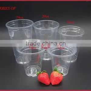 Beverage Cups for Cold Drink Plastic PET Disposable Cups 24oz thumbnail-6