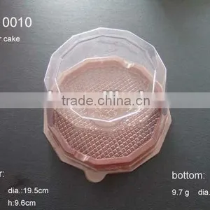 Clear Plastic Cake Box Container thumbnail-1