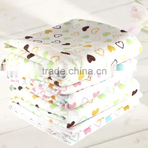 Fashion Printed Bamboo Terry Cloth Baby Infant Changing Pad / Urine Pad thumbnail-4