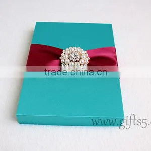 Professional Factory Supply Custom Design Wedding Invitation Gift Box From Direct Manufacturer thumbnail-4