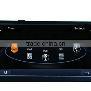 Original Menu Car DVD Navi GPS Player With BT Ipod for A4 A5 Q5 thumbnail-1