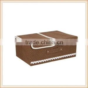 Two Lids Non-woven Storage Box With Division Inside thumbnail-2