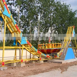 Direct Factory Thrilling the UFO Flying Saucer Rides Amusement Park Equipment thumbnail-5