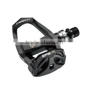 Racing Pedal, Road Bike, Carbon Pedal, Titanium Cartridge Axle Extreme Light Weight Improves Cycling Efficiency thumbnail-1