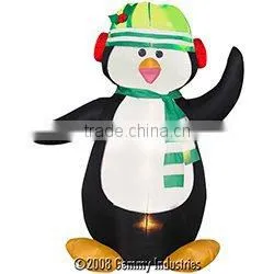 Inflatable Christmas Penguin thumbnail-1