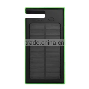2016 Hot Selling High Capacity Portable Solar Power Bank/Smart Phone 8000mah Solar Power Bank thumbnail-5