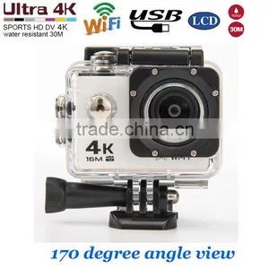 CE FCC ROHS Qualified ALLwinner V3 4K Real Time 3.7V 900mAh Mini Sports DV Camera thumbnail-3