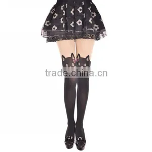 Cute Cirl's COS Play Japanese Cat With Ribbon Stocking Wholesale thumbnail-2