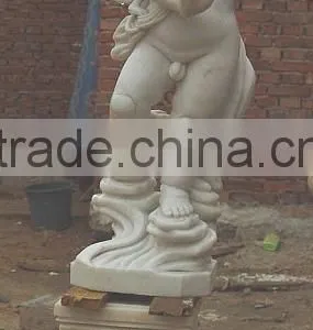 Marble Cherub Garden Ornaments thumbnail-1