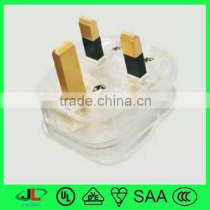 BS 3 Pin Plug UK 250V Assemble Power Plug With VDE Electric Cable thumbnail-2