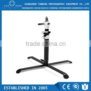 Background Heavy Duty Ground Light Stand With White Connector thumbnail-1