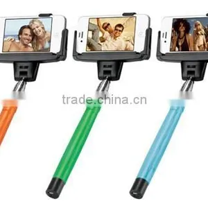 2015 Hot Product Extendable Wireless Bluetooth Selfie Stick D09 Universal Monopod With Mirror thumbnail-1
