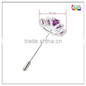 Custom Metal Collar Stick Pin thumbnail-1