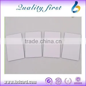 Low Price TK4100 Blank Inkjet Chip PVC Cards thumbnail-1
