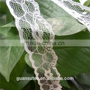 New Design Fashion Black Raschel Flower Lace Trim For Underwear thumbnail-1