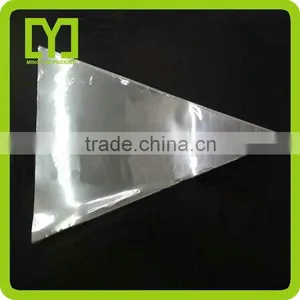 China Yiwu Custom Printed Plastic Triangle Bag ,Transparent and Cheaper Prices thumbnail-4