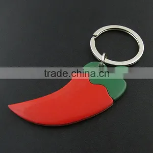 Bright Chili Pepper Keyring in Red or Green Chili thumbnail-2