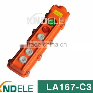 Crane Switch COB, 6 Buttons Electrical Hoist Switch ,marks on Buttons Can be Changed C3-62A thumbnail-1