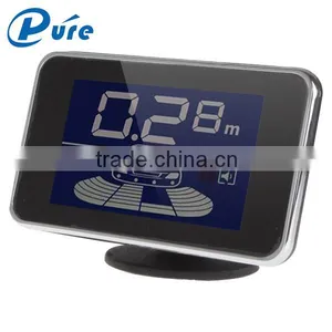 Car Parking System Ultrasonic Sensor System High Definition LCD Display Top Quality Parking Sensor thumbnail-1