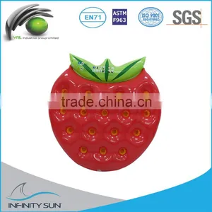 Inflatable Strawberry Floats,inflatable Strawberry Beach Water Mattress, thumbnail-1