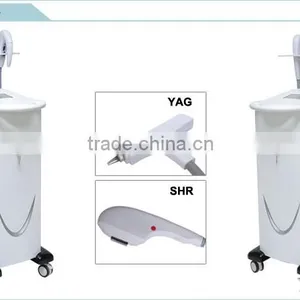 Professiona 2 IN 1 YAG Laser SHR Tattoo Removal Laser Machine Multifunctional Nd Yag Laser Hair Removal Machine Q Switch Laser Tattoo Removal Machine thumbnail-4